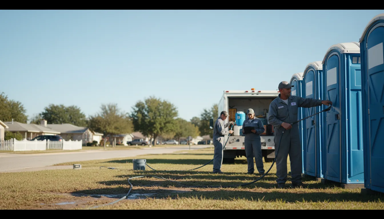 Long-Term Portable Toilet Rental in Juliette, GA near me